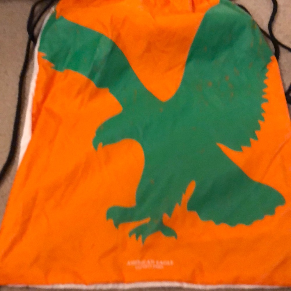American Eagle Drawstring Bag - image 1
